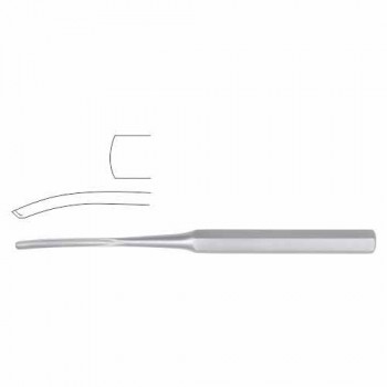 Hibbs Bone Gouge Curved Stainless Steel, 24.5 cm - 9 3/4" Blade Width 13 mm